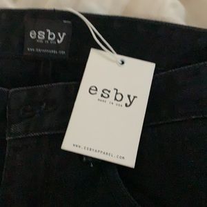 ESBY Harris 5 Pocket Pant - Black Denim